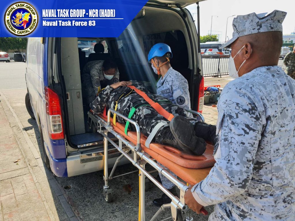 2021 Q1 Nationwide Simultaneous Earthquake Drill in Quirino Grandstand, Manila