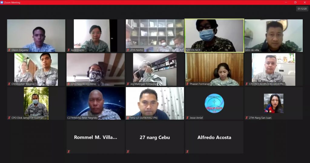 1st Command Visit Virtual Telecon Facilitated by NRCen-NCR