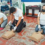 EMT Trainees Batch 24 Practical Class